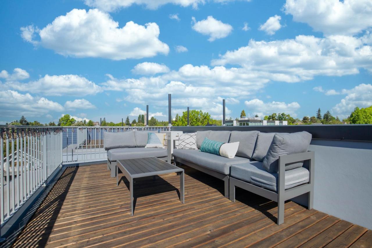 Rooftop Patio With Waterview, Private Garden & Grill 3Br 3Ba- Modern Cityscape Seattle Exterior foto